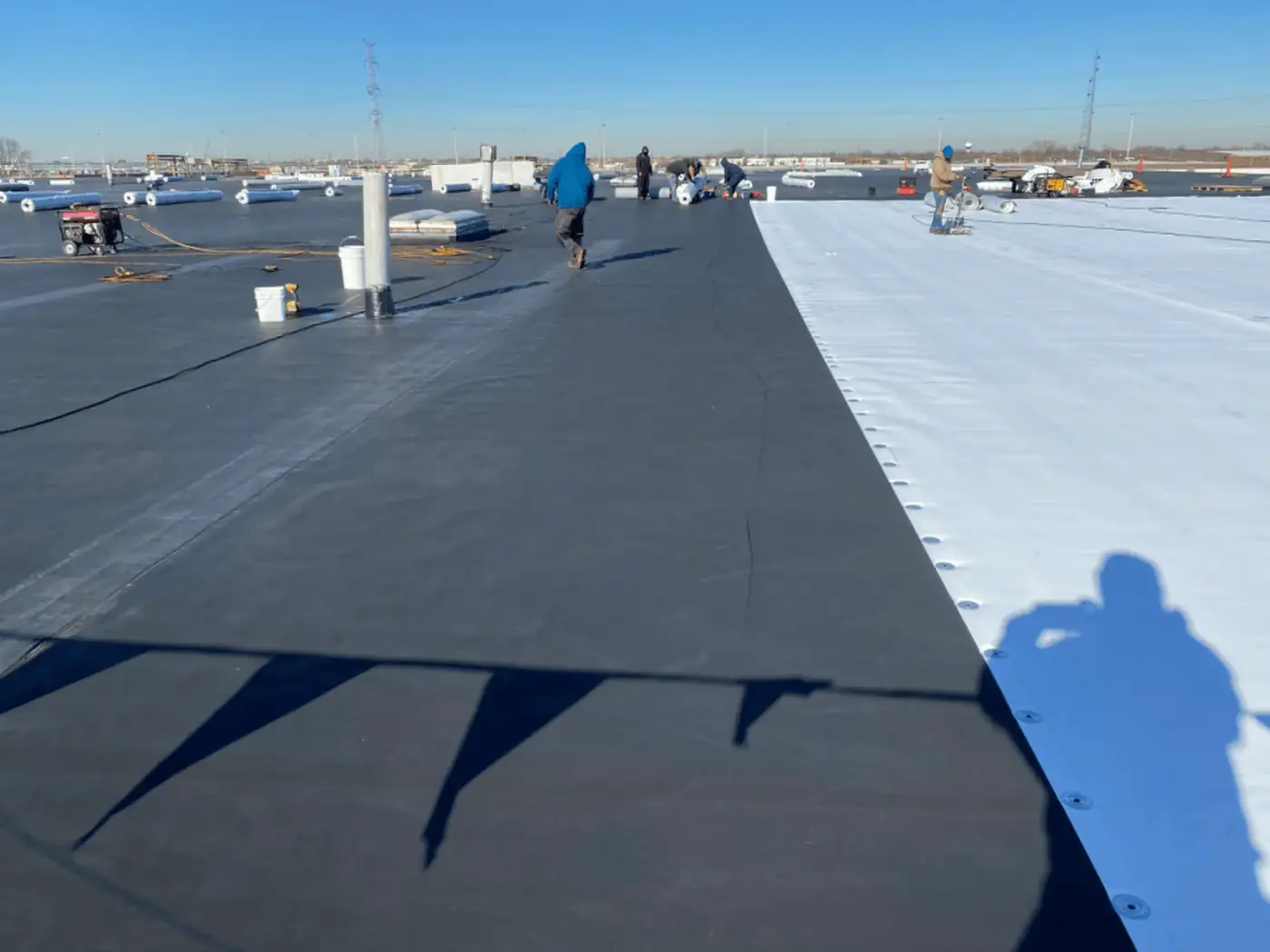 Fleeceback TPO Roof Systems